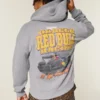 Boxy Oracle Red Bull Racing Graphic Zip-Up Hoodie Boxy Oracle Red Bull Racing Graphic Zip-Up Hoodie