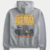 Boxy Oracle Red Bull Racing Graphic Zip-Up Hoodie Boxy Oracle Red Bull Racing Graphic Zip-Up Hoodie