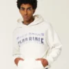 Boxy Penn State University Nittany Lions grafisk hoodie