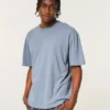 Boxy Slub Crew T-shirt