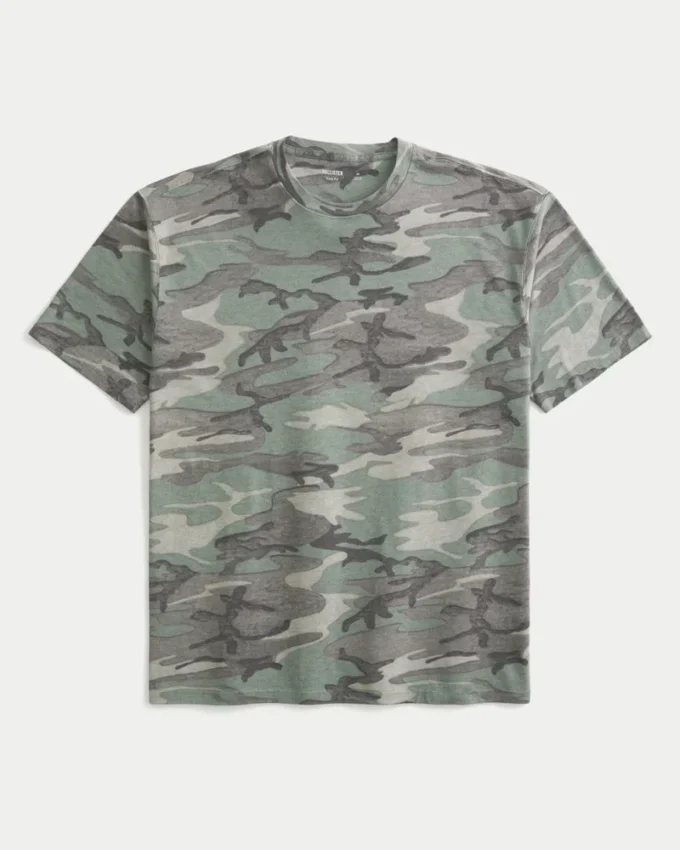 Boxy Slub Crew T-shirt