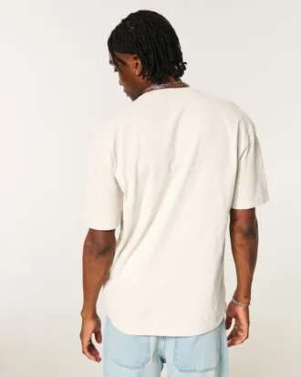 Boxy Slub Crew T-shirt