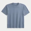Boxy Slub Crew T-shirt