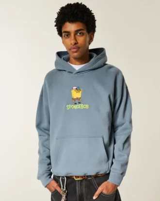 Boxy SpongeBob SquarePants grafisk hoodie