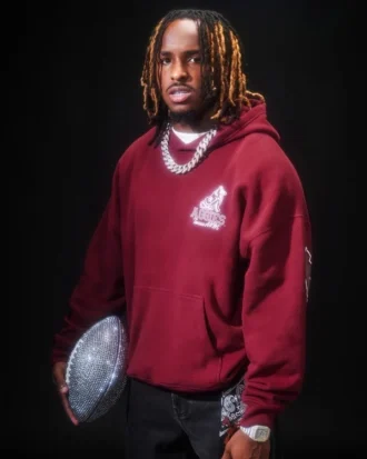 Boxy Texas A&M University Aggies grafisk hoodie