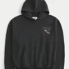 Boxy Texas A&M University Aggies grafisk hoodie
