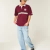 Boxy Texas A&M University Graphic Polo Boxy Texas A&M University Graphic Polo