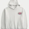 Boxy University of Arizona Wildcats grafisk hoodie Boxy University of Arizona Wildcats grafisk hoodie
