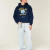 Boxy University of California, Los Angeles Bruins grafisk hoodie Boxy University of California, Los Angeles Bruins grafisk hoodie