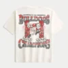 Boxy University of Georgia Bulldogs grafisk T-shirt