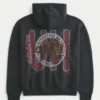 Boxy University of Houston Cougars basket-hoodie med tryck Boxy University of Houston Cougars basket-hoodie med tryck