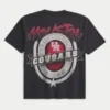 Boxy University of Houston Cougars grafisk T-shirt