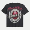 Boxy University of Houston Cougars grafisk T-shirt