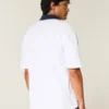 Boxy University of Michigan Wolverines grafisk polo