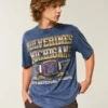 Boxy University of Michigan Wolverines Graphic Tee