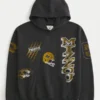Boxy University of Missouri Tigers grafisk hoodie