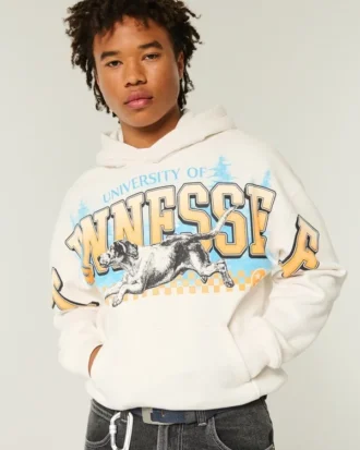 Boxy University of Tennessee Volunteers grafisk hoodie Boxy University of Tennessee Volunteers grafisk hoodie