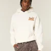 Boxy University of Texas at Austin Longhorns grafisk hoodie
