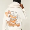 Boxy University of Texas at Austin Longhorns grafisk hoodie