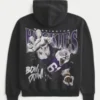 Boxy University of Washington Huskies grafisk hoodie