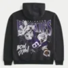Boxy University of Washington Huskies grafisk hoodie