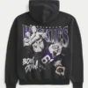 Boxy University of Washington Huskies grafisk hoodie