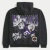 Boxy University of Washington Huskies grafisk hoodie