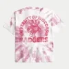 Boxy University of Wisconsin Badgers grafisk T-shirt