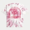 Boxy University of Wisconsin Badgers grafisk T-shirt