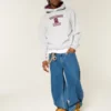 Boxy Virginia Tech Hokies Graphic Hoodie
