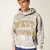 Boxy West Virginia University Mountaineers Graphic Camo Hoodie Boxy West Virginia University Mountaineers Graphic Camo Hoodie