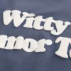 Boxy Witty Humor Tee Grafisk T-shirt Boxy Witty Humor Tee Grafisk T-shirt