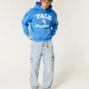 Boxy Yale Bulldogs grafisk hoodie Boxy Yale Bulldogs grafisk hoodie