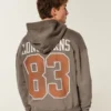 Boxy Zip-Up University of Texas at Austin Longhorns Graphic Hoodie Boxy Zip-Up University of Texas at Austin Longhorns Graphic Hoodie