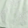 Broderade volleybadbyxor till mitten av låret Broderade volleybadbyxor till mitten av låret