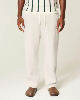 Broderi på baksidan Baggy sweatpants