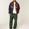 Car Graphic Flannel Pyjamasbyxor