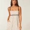 Chiffong Babydoll Miniklänning Chiffong Babydoll Miniklänning