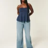 Curvy högmidjade baggy jeans Curvy högmidjade baggy jeans