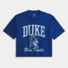 Duke University Blue Devils fotbollströja med tryck Duke University Blue Devils fotbollströja med tryck