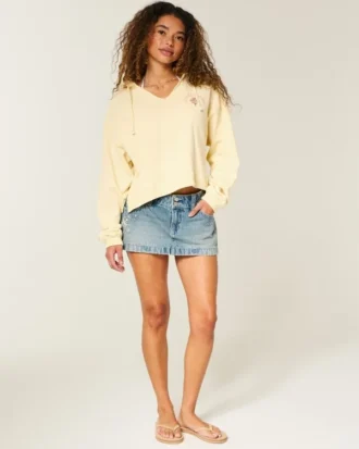Easy Solana Springs grafisk hoodie