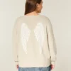 Easy Wings Graphic Crew Sweater Easy Wings Graphic Crew Sweater