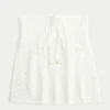 Enkel, axelbandslös babydoll-top i virkad stil Enkel, axelbandslös babydoll-top i virkad stil