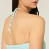 Enkel, axelbandslös babydoll-top i virkad stil Enkel, axelbandslös babydoll-top i virkad stil