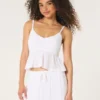 Enkel babydoll-top i virkad stil Enkel babydoll-top i virkad stil