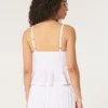 Enkel babydoll-top i virkad stil Enkel babydoll-top i virkad stil