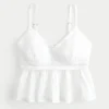 Enkel babydoll-top i virkad stil Enkel babydoll-top i virkad stil