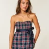 Enkel babydoll-top utan axelband Enkel babydoll-top utan axelband