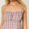 Enkel babydoll-top utan axelband Enkel babydoll-top utan axelband