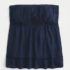 Enkel babydoll-top utan axelband Enkel babydoll-top utan axelband